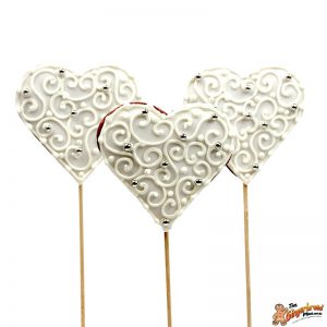 Love Heart Cookie Pops