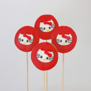 Hello Kitty cookie pops
