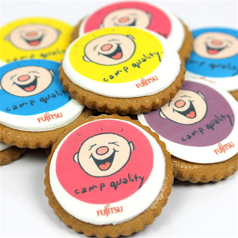 Corporate Logo Cookies