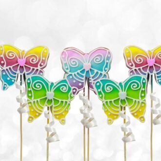 Butterfly Multicolour Cookie Pops1