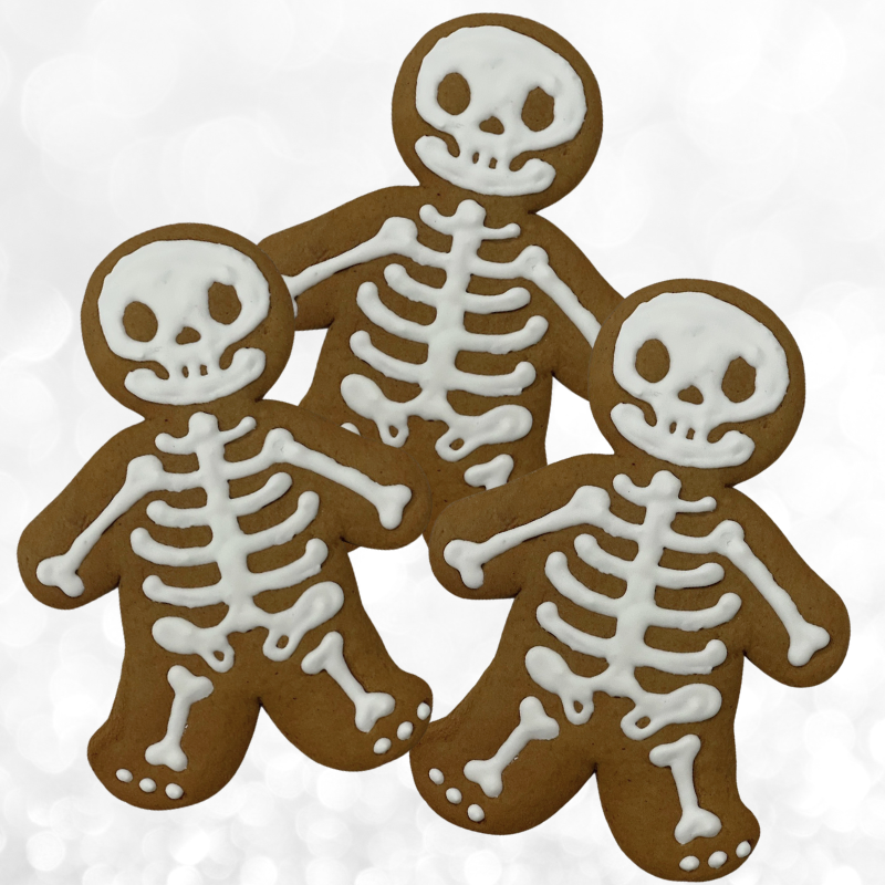 Halloween Skeleton Cookie Pops