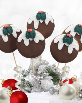 Christmas-Pudding-Cookie-Pops