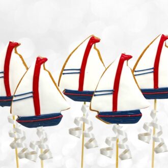 Sailing Boat Cookie Pops