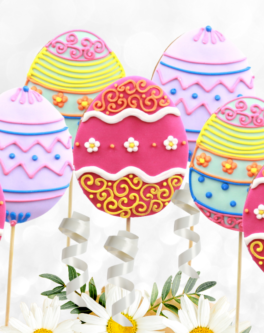 Easter Egg Cookie Pops Bright