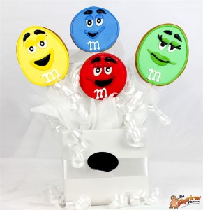 M&M Cookie Character Bouquet
