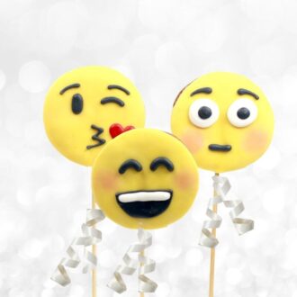 Emoji Cookie Pops