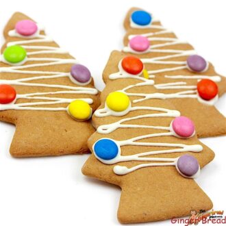 Basic Christmas Tree Cookie Favours