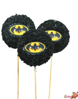 Batman Cookie Pops