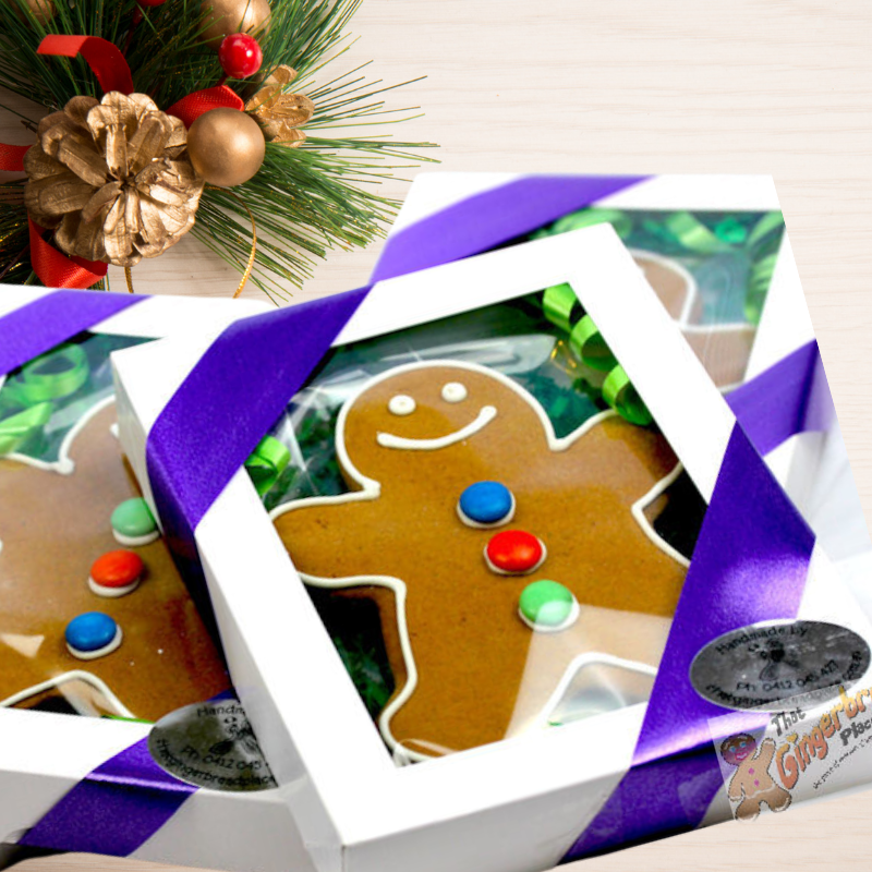 a　Gingerbread　for　Man　Box　Gift　Perfect　Christmas　Gift