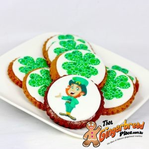 Logo cookie for St Patricks Day