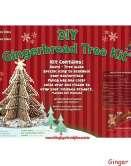 DIY Gingerbread 3D Tree Kits