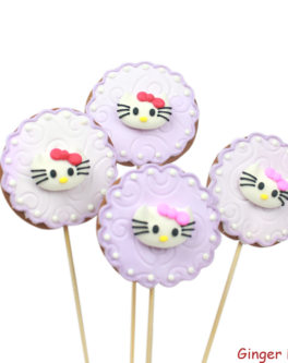 Hello Kitty Lace Cookie pops
