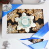 Sparkle Snowflakes Xmas Cookie Gift Box