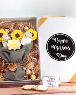 Cookie-Bouquet-Gift-Box-Sunflowers-Mothers-Day