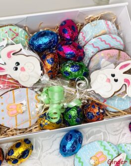 Easter Egg cookie gift boxes