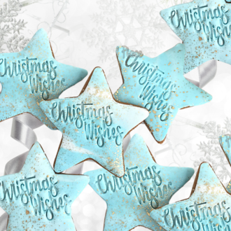 Christmas Star Cookie Favour