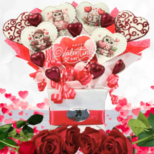 Owl Always Love You Cookie Bouquet Valentines day